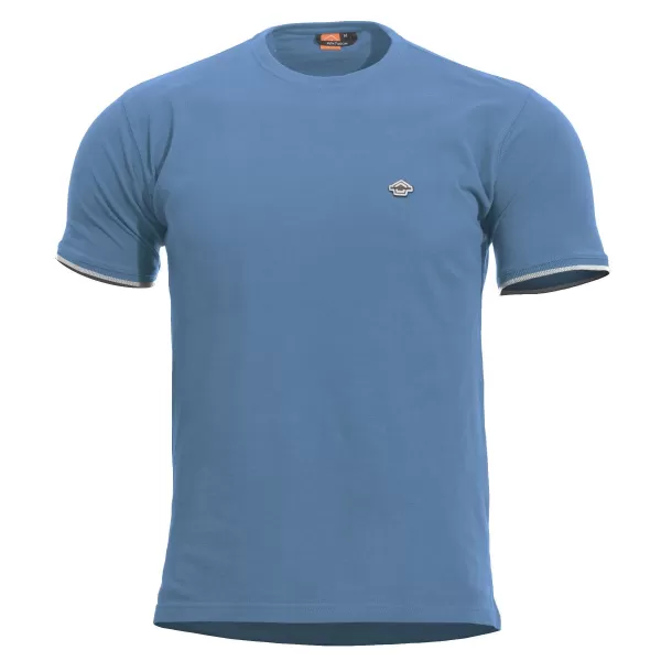  majica PENTAGON LEVANTES CREWNECK STRIPES K09026 ZORA PLAVA 