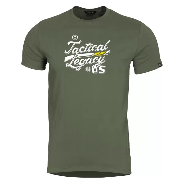  majica PENTAGON AGERON TACTICAL LEGACY K09012 MASLINASTO ZELENA 