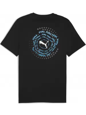 Muška majica kratkih rukava PUMA GRAPHIC EXECUTION TEE 68804201 PUMA CRNA