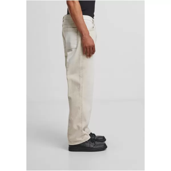  Muške traperice URBAN CLASSICS TB7605 BIJELO PRLJAVO OPRANO 
