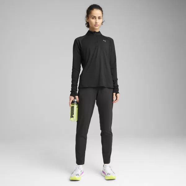  Košulja PUMA W RUN VELOCITY CLOUDSPUN 1/4 ZIP 52665001 PUMA CRNA 