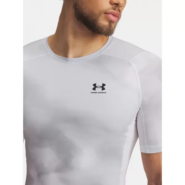  Muška majica kratkih rukava UNDER ARMOUR UA HG ARMOUR PRINTED SS 1383321-101 BIJELA 
