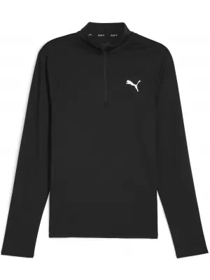 Sportska majica PUMA RUN CLOUDSPUN 1/4 ZIP 52499201 PUMA CRNA