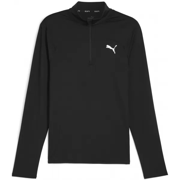  Sportska majica PUMA RUN CLOUDSPUN 1/4 ZIP 52499201 PUMA CRNA 
