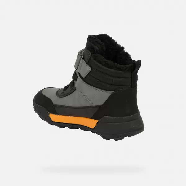  Zimske čizme za dječake GEOX TREKKYUP B ABX J46MBE0MEMSC0036 CRNA 