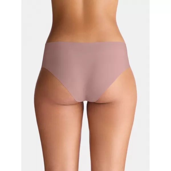  Ženske gaćice UNDER ARMOUR UA PURE STRETCH NS HIP - 3PK 1383895-673 TURMALIN ROZA 