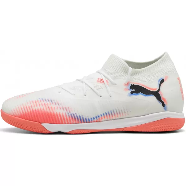  Čizme PUMA FUTURE 8 MATCH IT 10859801 WHITE/ BIJELA/PUMA CRNO/BLISTAVO CRVENO 