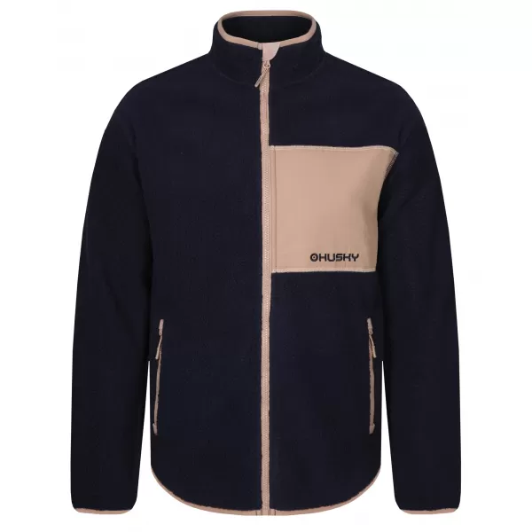  Muški sweatshirt HUSKY ADDY ZIP M TAMNOPLAVA 