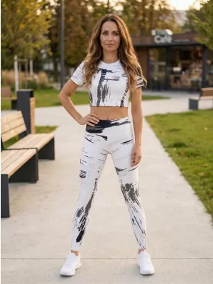 Ženski vrhunski skraćeni top ALTISPORT VOJ/ALW010TR07 BIJELA