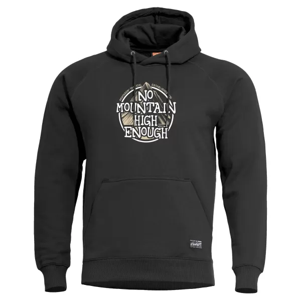  Majica PENTAGON PHAETON HOOD SWEATER NO MOUNTAIN K09021 CRNA 