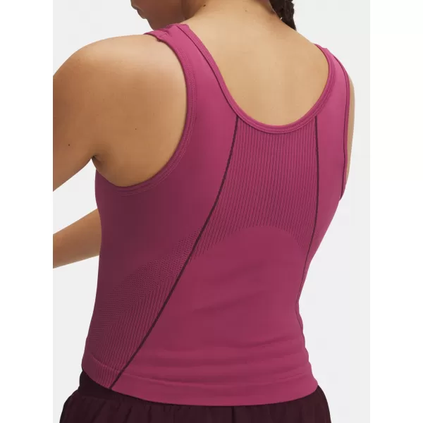  Ženska majica bez rukava UNDER ARMOUR UA VANISH SEAMLESS TANK CRVENA 
