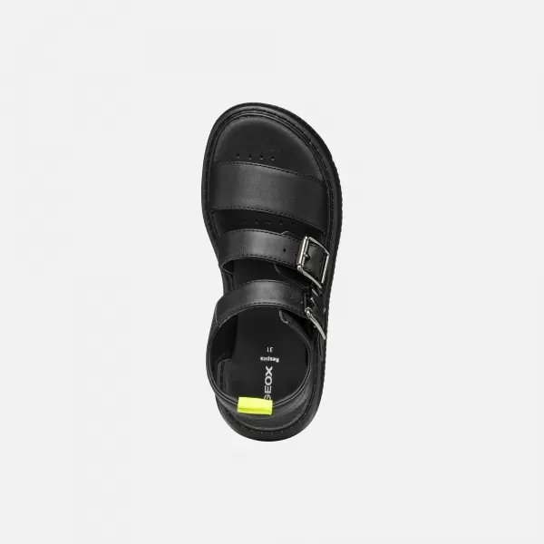  Sandale za djevojčice GEOX KODETTE J55DBG000BCC9999 CRNA 