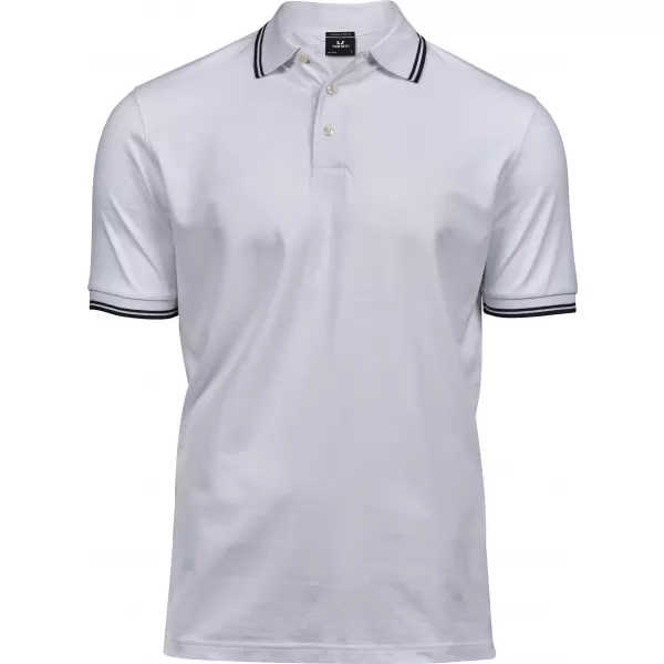  Muška majica kratkih rukava TEE JAYS | TJ 1407 BIJELA/MORNARSKA 