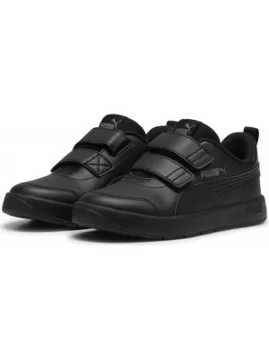 Dječje cipele PUMA COURTFLEX V3 V PS 39764201 PUMA CRNO/CRNO/LIJEVANO ŽELJEZO