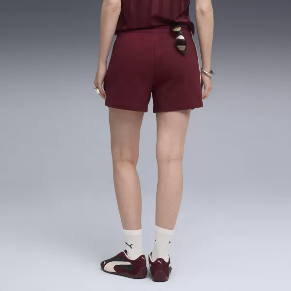  Ženske kratke hlače PUMA T7 PINTUCK SHORTS 4' 63213996 RUBIN SVJETLUCANJE 