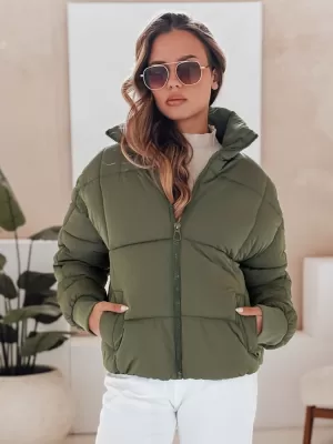 Ženska jakna DSTREET TY4946 ZELENA