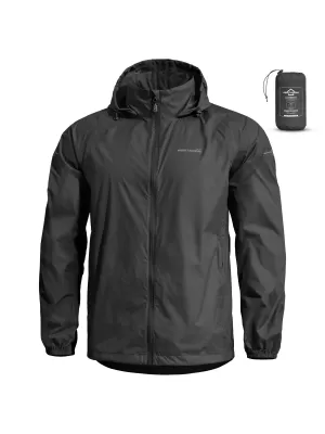 Muška jakna PENTAGON CLOUDBURST PACKABLE MENS RAIN JACKET K07019 CRNA