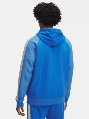 Muški sweatshirt UNDER ARMOUR RIVAL FLC CB HOOD PLAVA