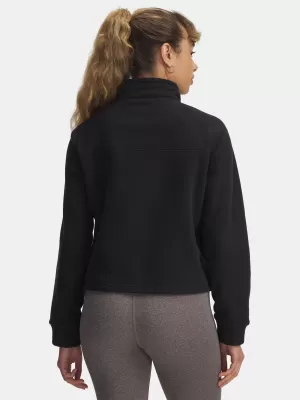 Ženski sweatshirt UNDER ARMOUR UA W EXPANSE FLEECE FZ 1387694-002 CRNA