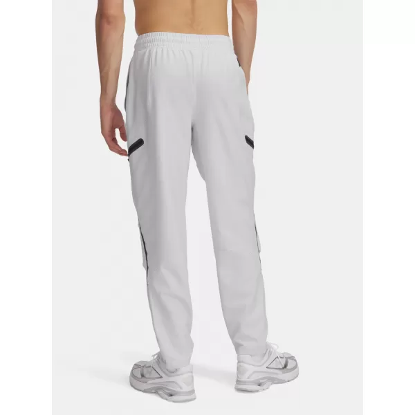  Muške sportske hlače UNDER ARMOUR UA UNSTOPPABLE CARGO PANT 1390256-014 SIVA 