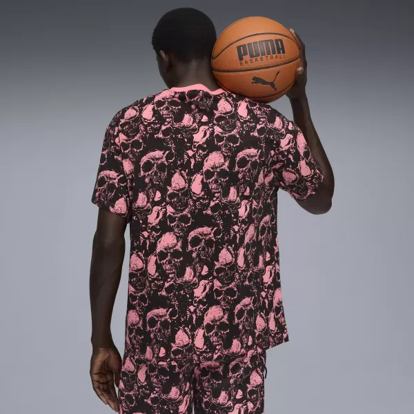  Košulja PUMA WORLD TOUR-NAMENT AOP TEE 63235601 SUNCE UDARIO/AOP 