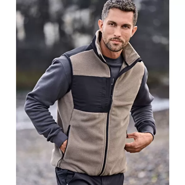  Muški prsluk TEE JAYS | TJ 9122 GLINA/CRNA 