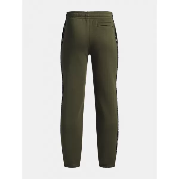  Trenirke za dječake UNDER ARMOUR B ICON FLC JOGGER TAPING 1390294-391 ZELENA 