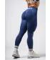 Bešavne extra push-up tajice s visokim strukom FLOW SEAMLESS 496 BLUE Nebbia