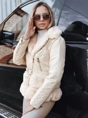 Ženska jakna DSTREET TY5275 EKRU