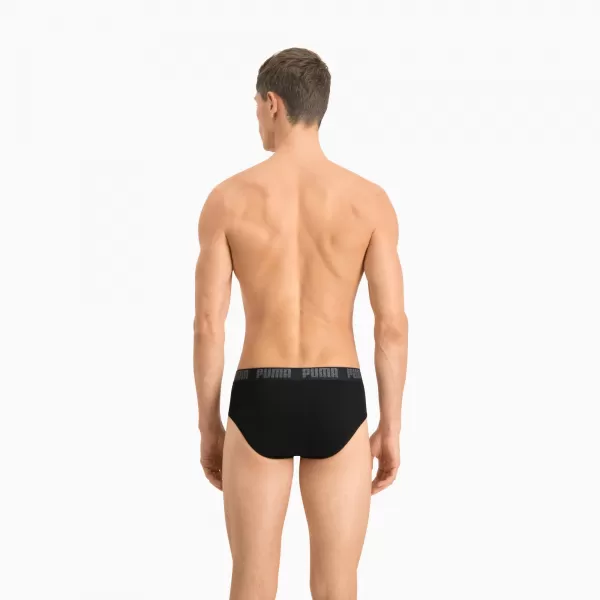  Muški gaćice PUMA BASIC BRIEF 2P 88910006 CRNO/CRNO 