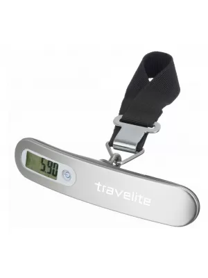 Ručna vaga TRAVELITE LUGGAGE SCALE SREBRO