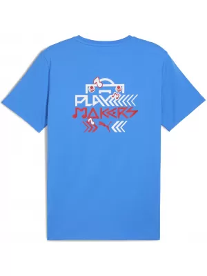 Košulja PUMA NEYMAR JR PLAYMAKER TEE 66032110 PUMA TEAM ROYAL/PUMA RED