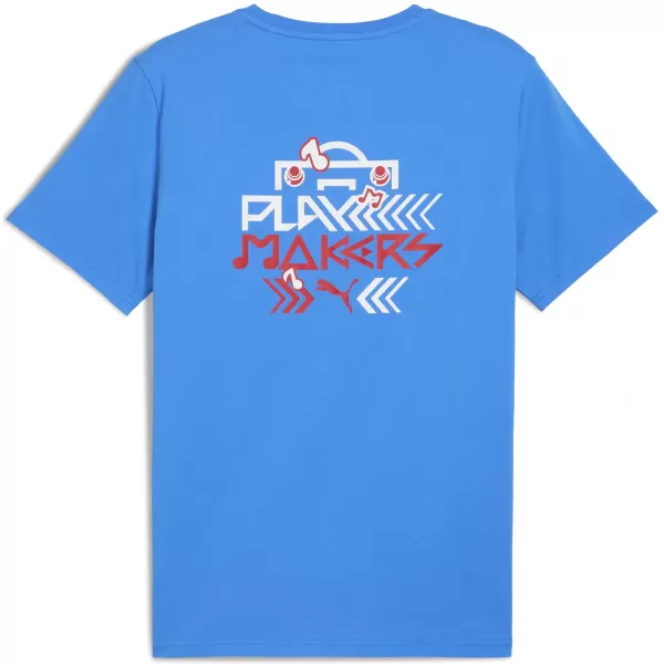  Košulja PUMA NEYMAR JR PLAYMAKER TEE 66032110 PUMA TEAM ROYAL/PUMA RED 
