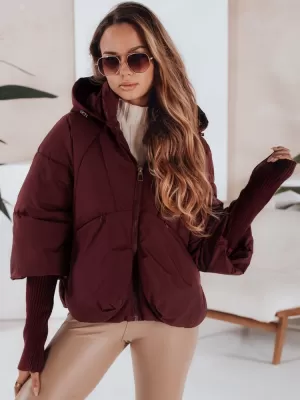 Ženska jakna DSTREET TY5037 KLARET