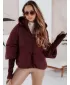 Ženska jakna DSTREET TY5037 KLARET