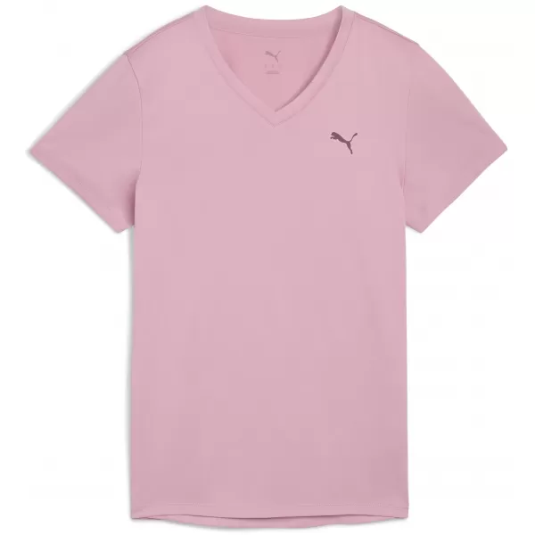  Košulja PUMA W TAD ESSENTIAL VNECK TEE 52589065 ISPUNJENA RUŽIČASTA 