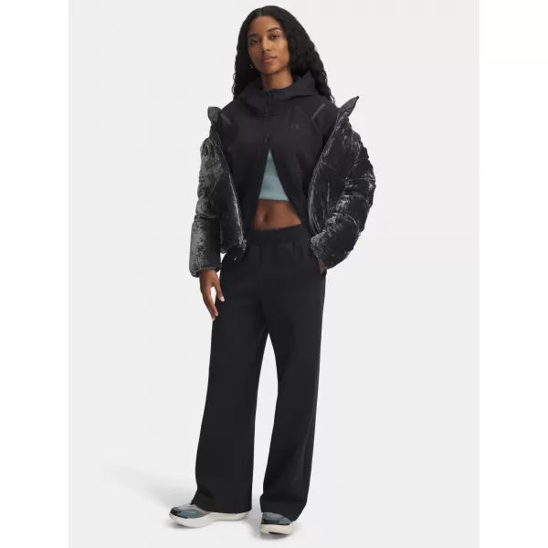  Ženske sportske hlače UNDER ARMOUR UA UNSTOPPABLE FLC PANT 6007028-001 CRNA 