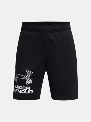 Kratke hlače za dječake UNDER ARMOUR UA TECH LOGO SHORTS 1383333-001 CRNA