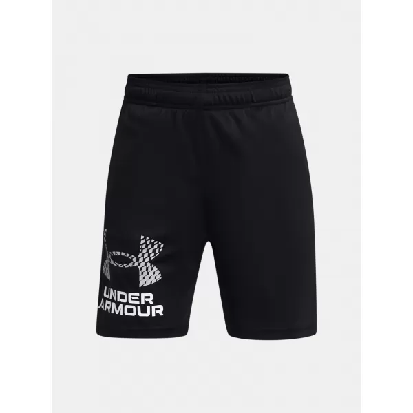  Kratke hlače za dječake UNDER ARMOUR UA TECH LOGO SHORTS 1383333-001 CRNA 