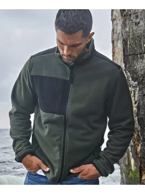 Muški sweatshirt TEE JAYS | TJ 9120 DUBOKO ZELENA/CRNA