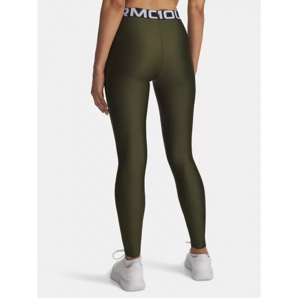  Ženske tajice UNDER ARMOUR UA HG LEGGING 1383559-308 ZELENA 