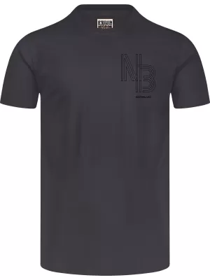 Košulja NORDBLANC GOODWILL NBSMT8161 CRNI