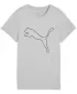 Košulja PUMA W TAD ESSENTIAL HEATHER LOGO TEE 52589304 SVIJETLO SIVA HEATHER