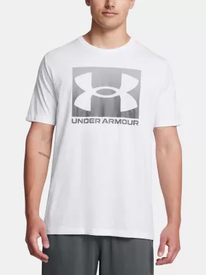 Muška majica kratkih rukava UNDER ARMOUR UA M BOXED SPORTS UPDATED SS 1386793-100 BIJELA