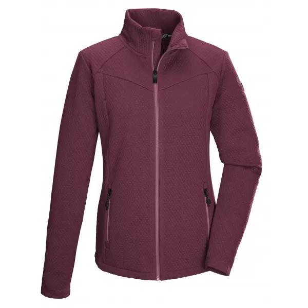  Ženski sweatshirt KILLTEC KOW 2 TAMNO PUDERASTO 