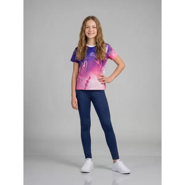  Dječja funkcionalna t -majica Premium ALTISPORT VOJ/ALK083TR01 LJUBIČASTA BOJA 