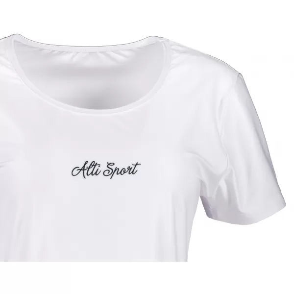  Ženska produžena premium majica ALTISPORT VOJ/ALW075SAT02 BIJELA 