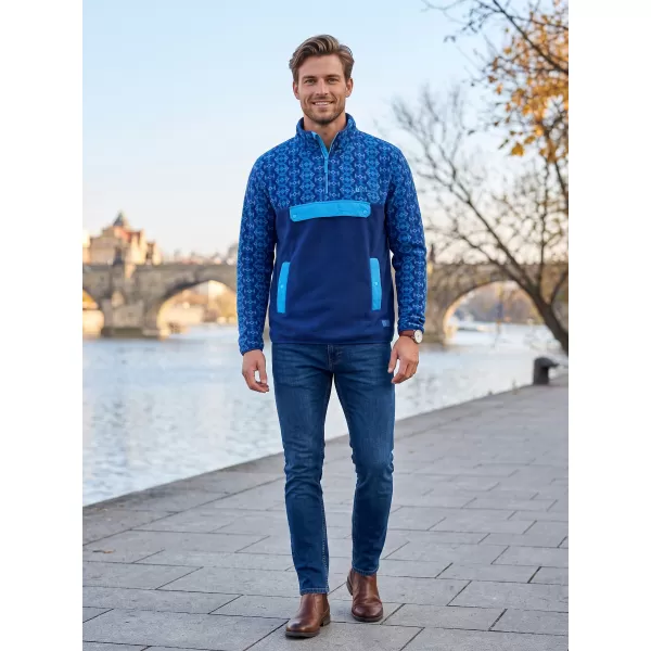  Muška majica od flisa ALTISPORT GARM PLAVA 