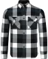 Flanelna košulja NORDBLANC QUANTUM NBSSM8243 SIVO/ZELENO