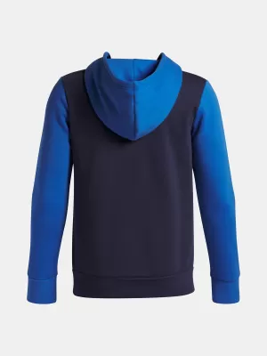 Trenirka za dječake UNDER ARMOUR UA RIVAL FLC CBLCK GRPHC HD 6004994-402 PLAVA